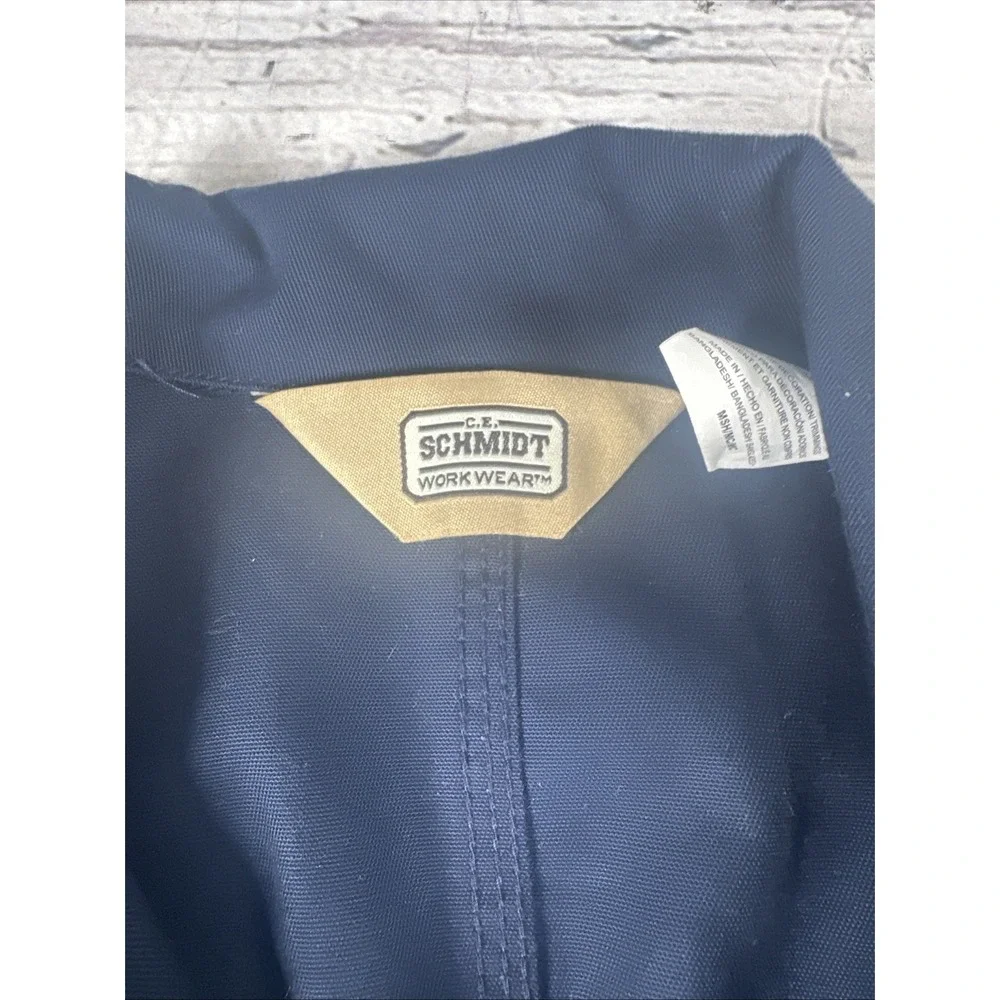 C.E. Schmidt Workwear Coveralls Mens Blue Cotton Twill Jumpsuit Size M
